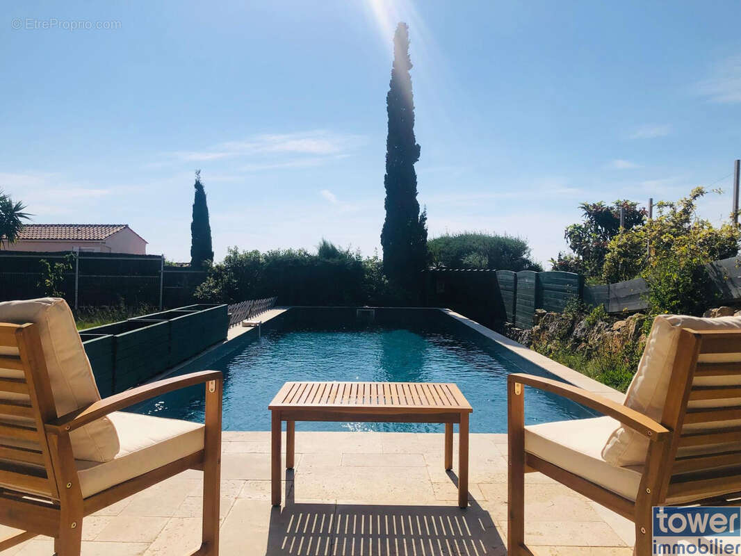 Villa 3 suites parentales avec piscine et vue mer et étang à Fitou - photo 5