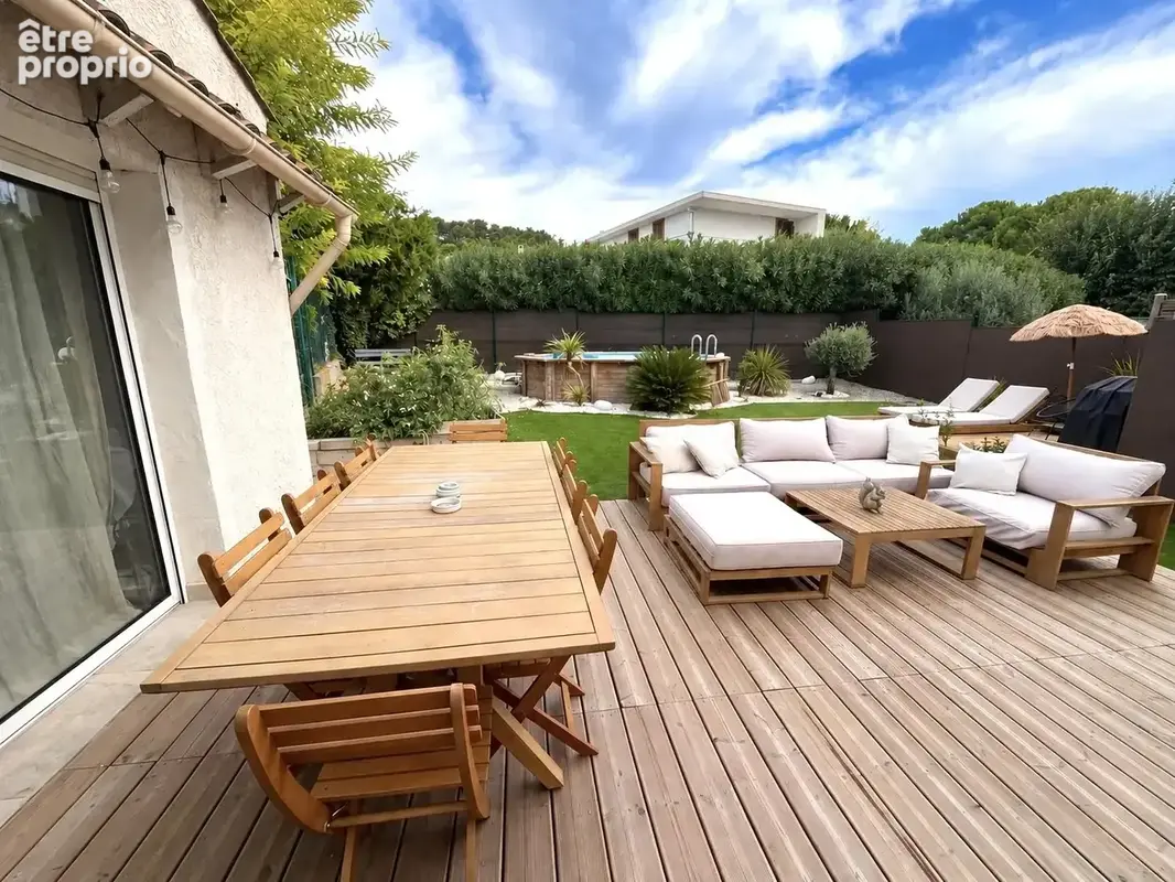 Meyreuil maison de village de 142 m2 avec jardin garage et cave - photo 2