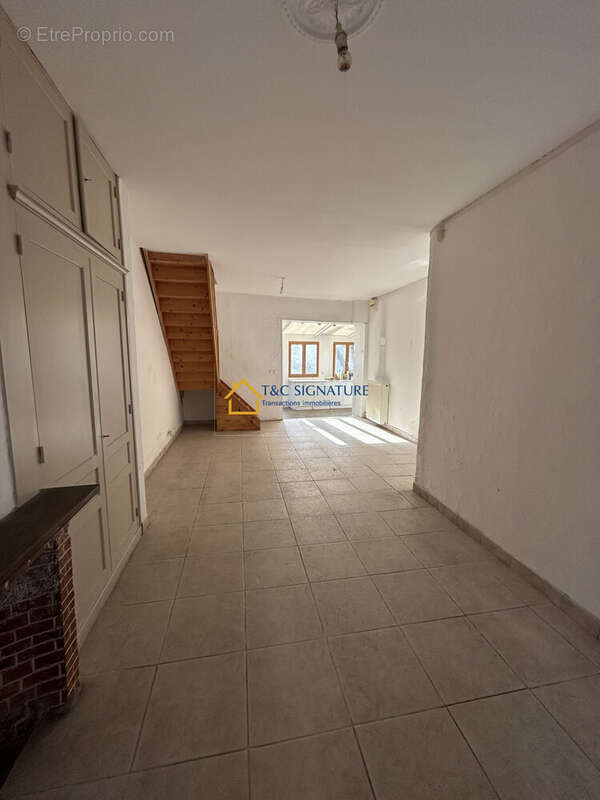 salon-salle à manger - Maison à TOURCOING