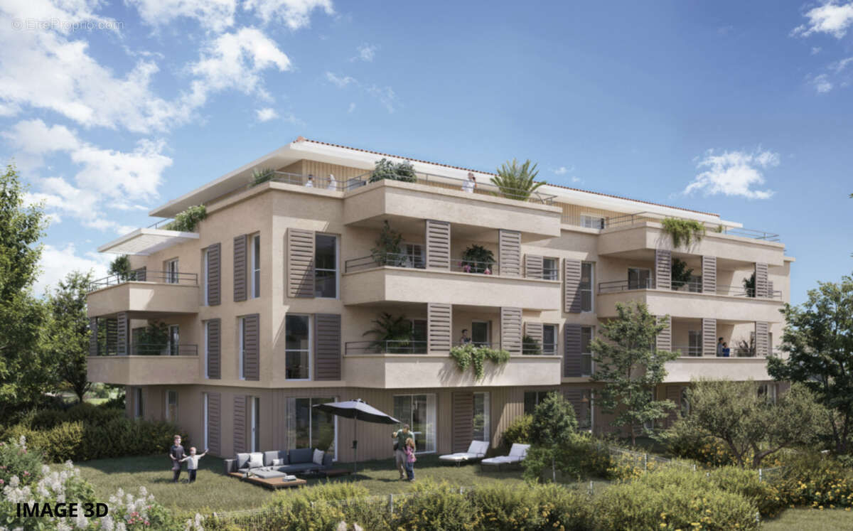 Appartement toit terrasse 102m2 avec terrasse 85m2 vue dégagée - La Ciotat 13600 - photo 2