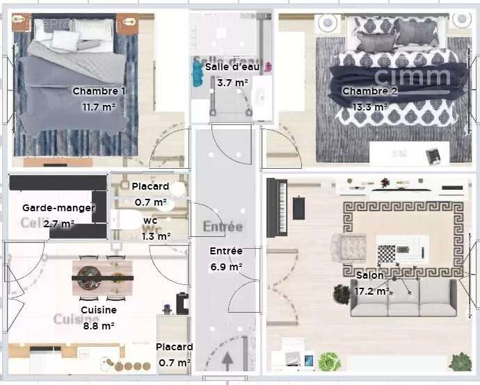 Appartement à VILLEURBANNE