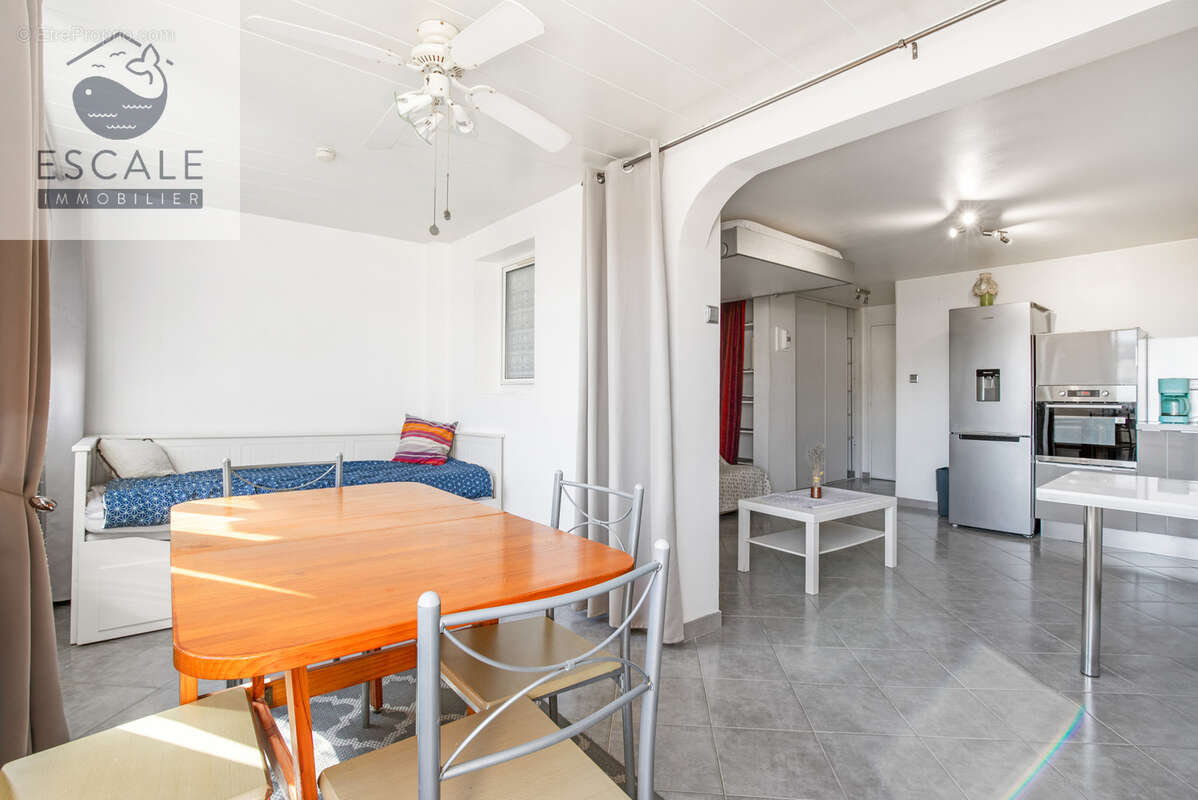 Vente type 2 cabine reamenage + parking aux quilles a sete - photo 5