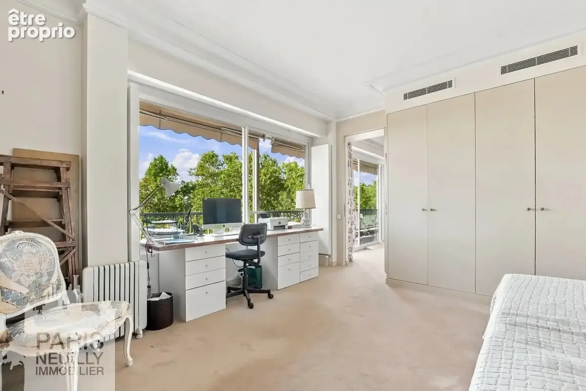 Paris 16ème – flandrin / boulevard lannes – 5 pièces – 3 chambres – balcon –parking - photo 8
