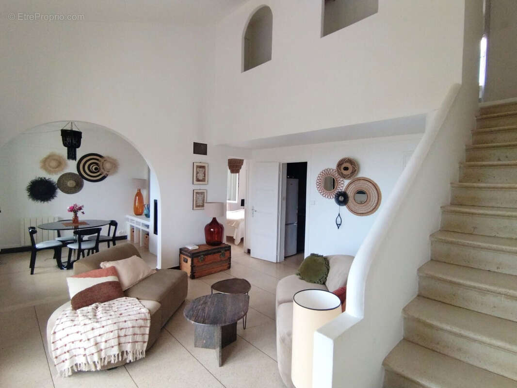 Salon, salle à manger - Maison à SAINTE-MAXIME