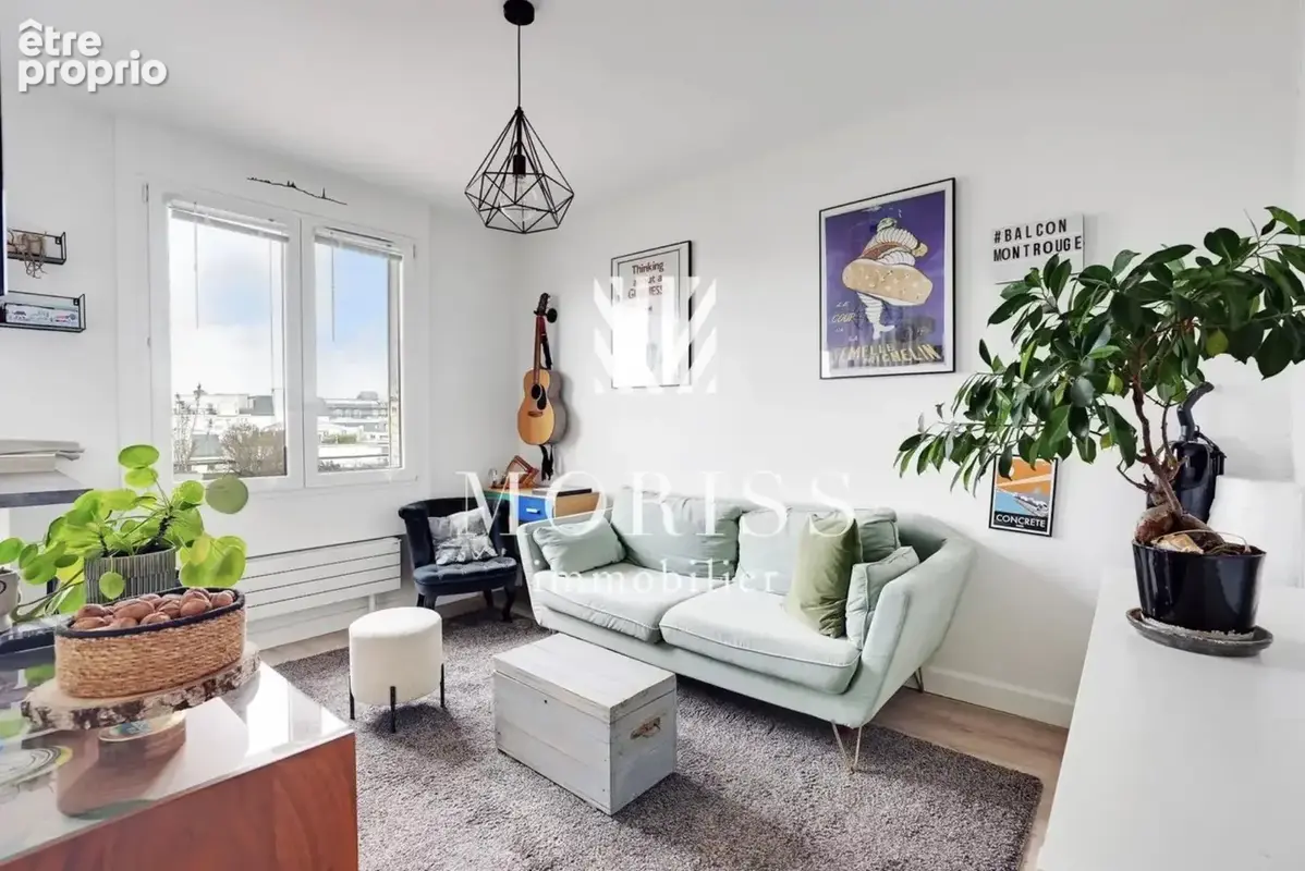 92120 Montrouge - Appartement 2 pièces avec vue exceptionnelle - photo 5