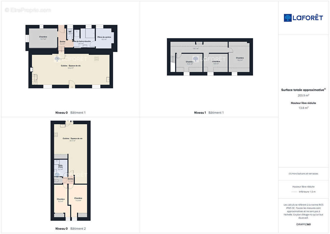 Maison landrevarzec - 10 pièce(s) - 216 m2 - photo 7