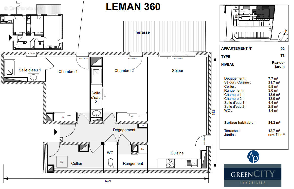 Maison 93 m² à Loisin  - photo 4