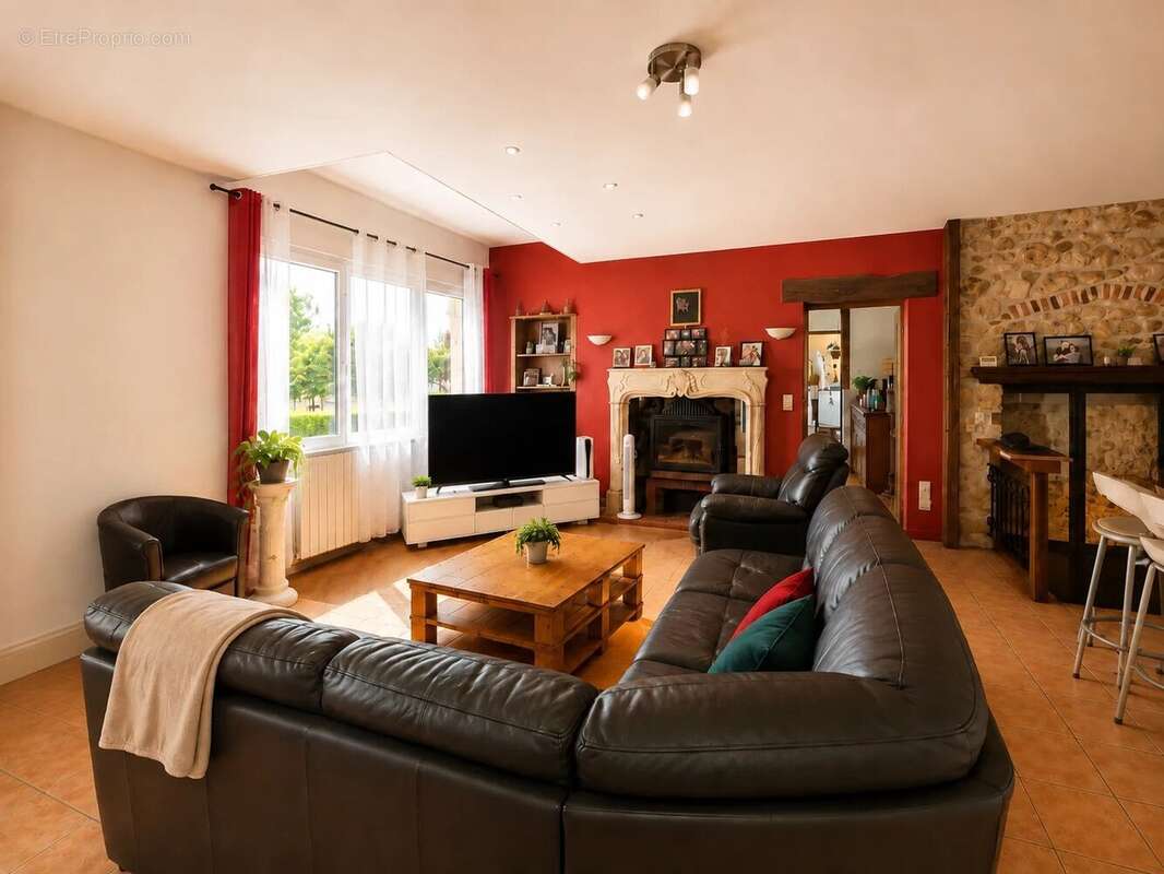 Maison familiale de caractère avec dépendances à Louchy-Montfand - photo 3