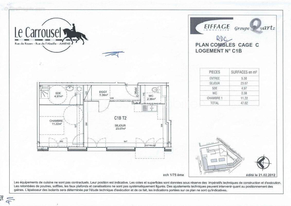 Appartement à AMIENS