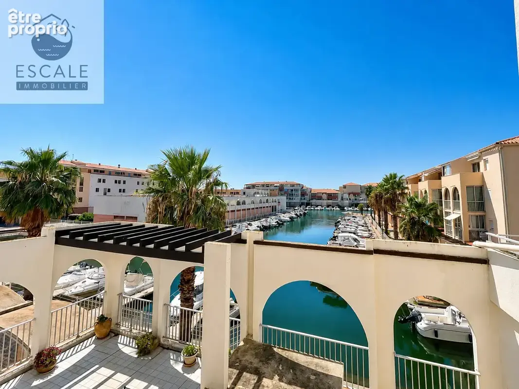 Vente grand type 2 vue marina quartier les quilles a sete - photo 11