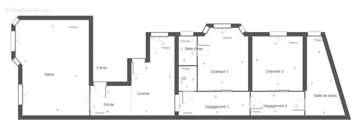 Appartement à PARIS-17E