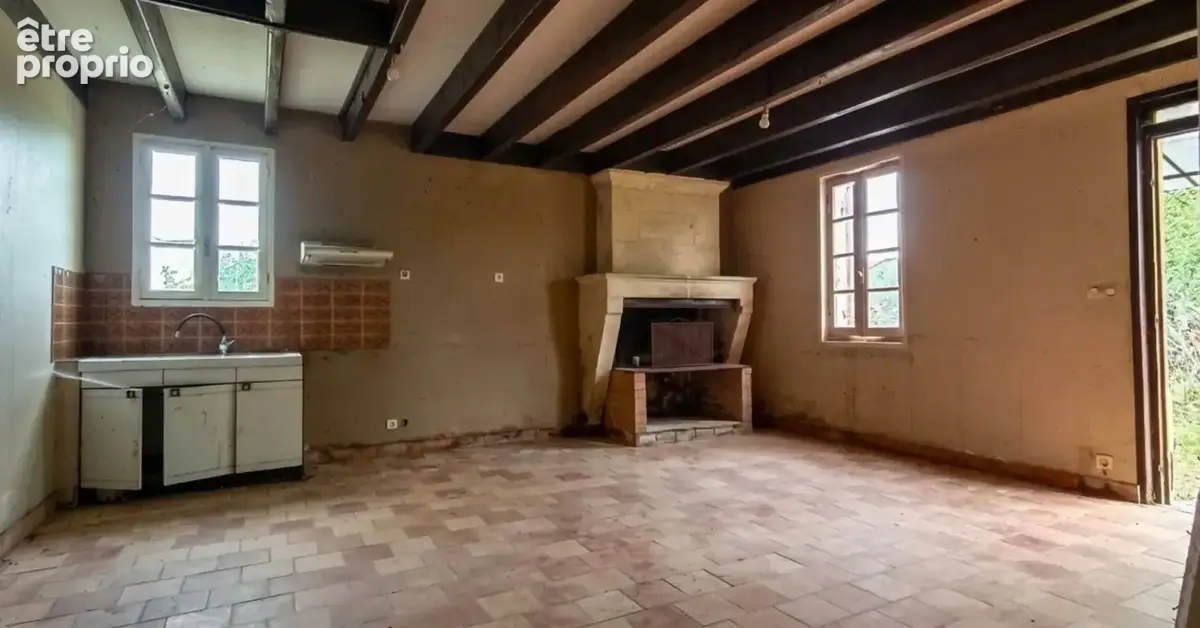 Maison à vendre 4 pièces 115 m2+ grange SAINT CHRISTOPHE DE DOUBLE (33) - photo 2