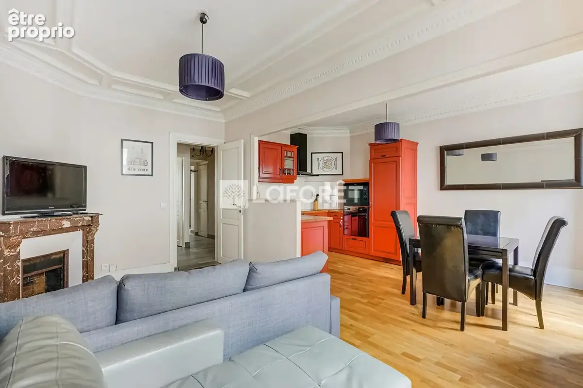 Appartement Paris 3 pièces 55 m2 - Mairie du XVème - photo 2