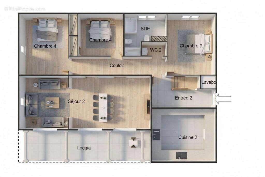   - Maison à PORTET-SUR-GARONNE