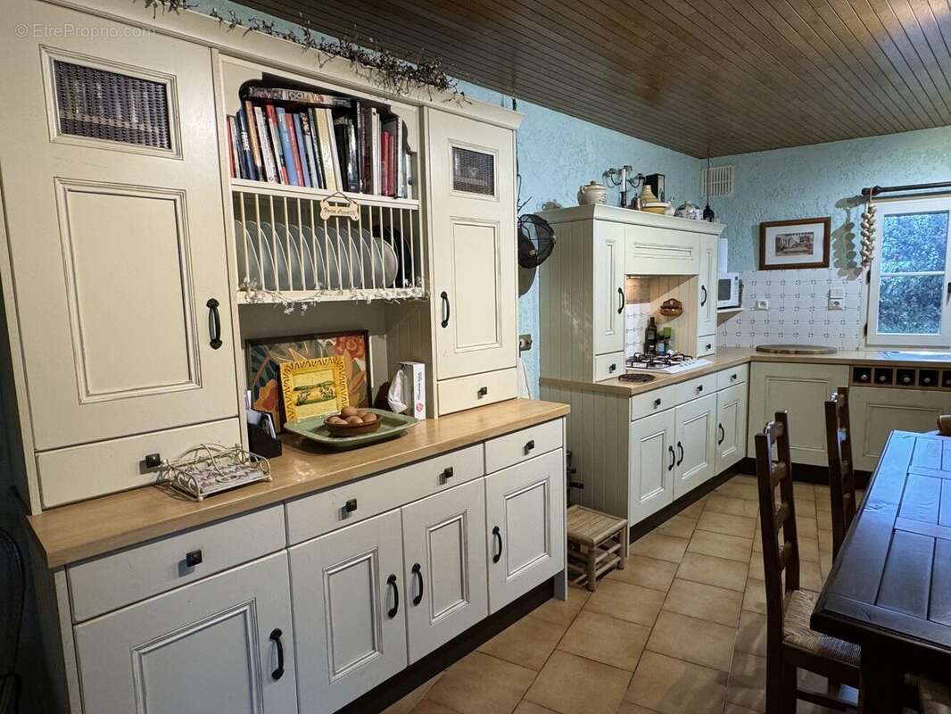 Fitted farmhouse kitchen Cuisine aménagée de style campagne Ausgestattete Landhausküche Ingerichte landelijke keuken - Maison à TRIE-SUR-BAISE