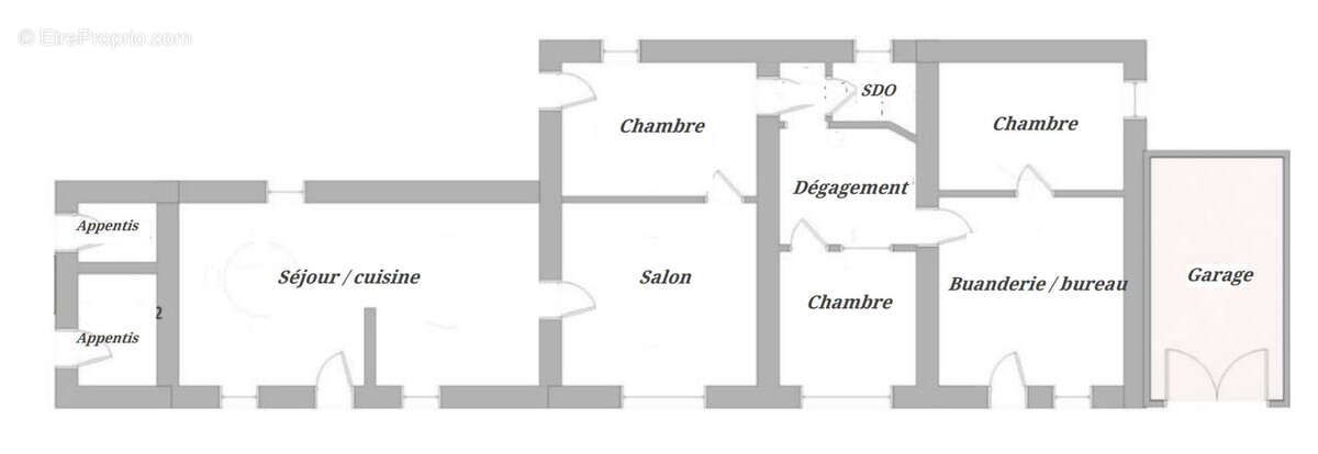 Maison à DENEUILLE-LES-CHANTELLE