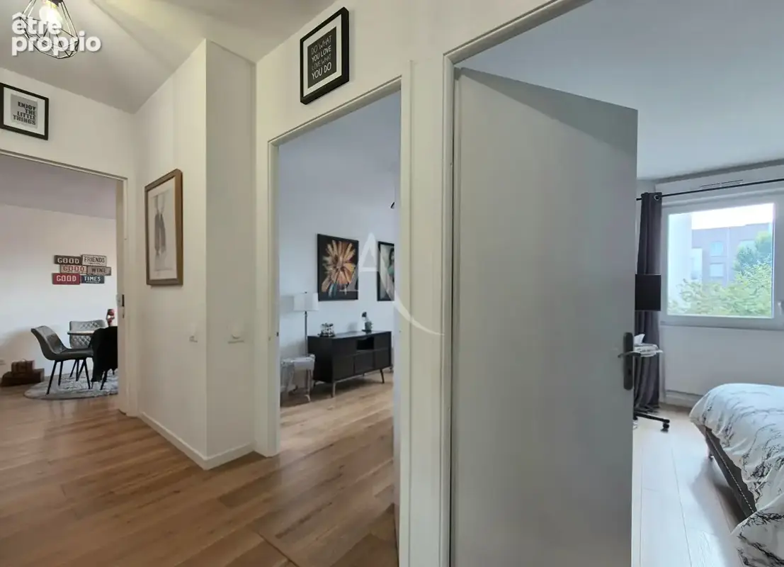 3 pièces de 58 m² avec balcon et parking - photo 7