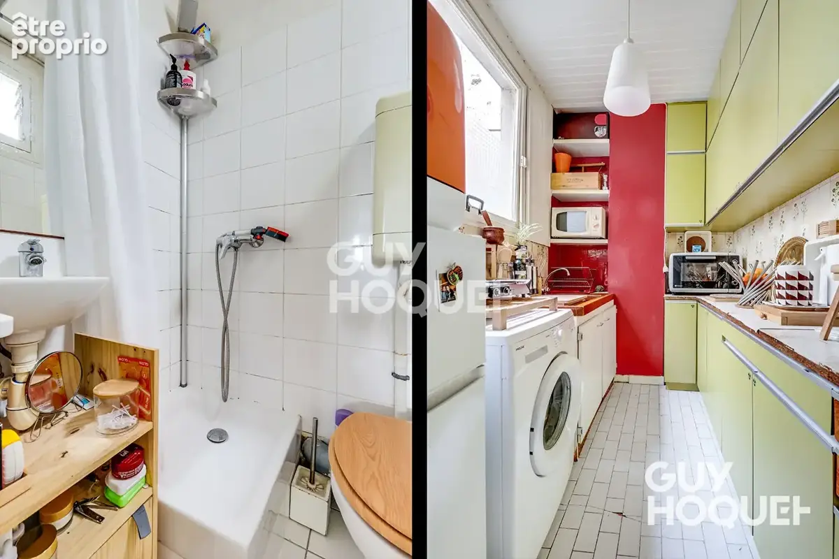 Appartement Paris 1 pièce(s) 26.95 m2 - photo 7