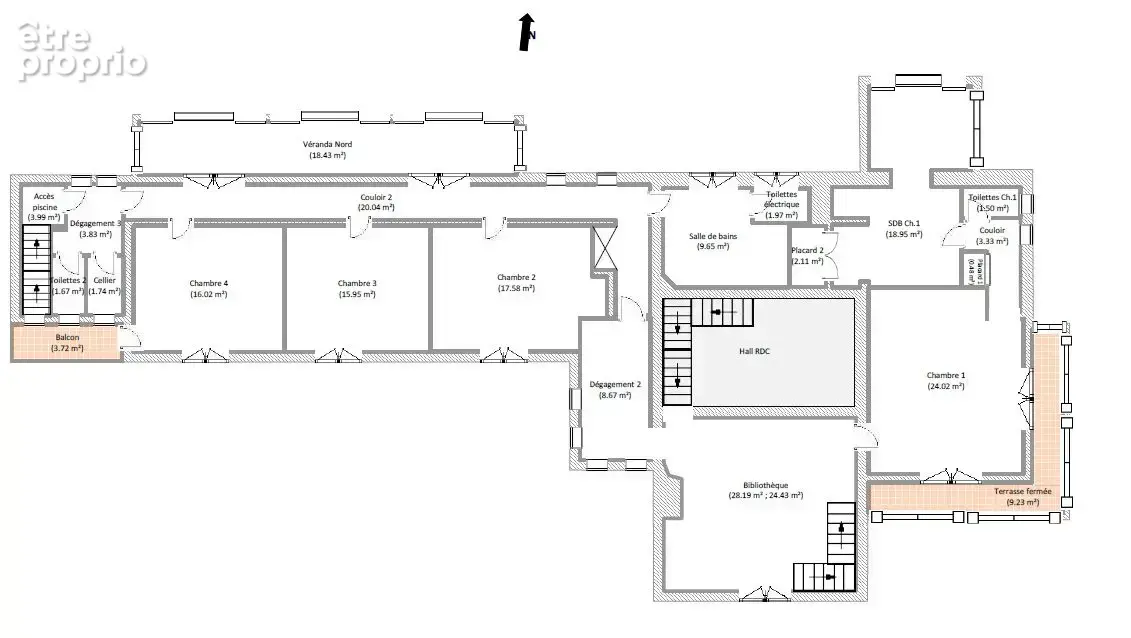 Ghisonaccia   maison de caractère avec fort potentiel   terrain de 2 705 m2   piscine intérieure - photo 24