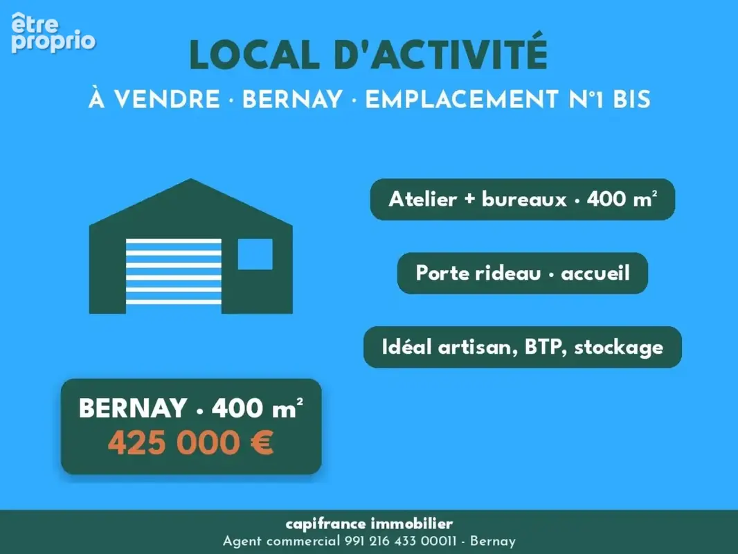 Local/bureau à vendre BERNAY (27) - photo 5