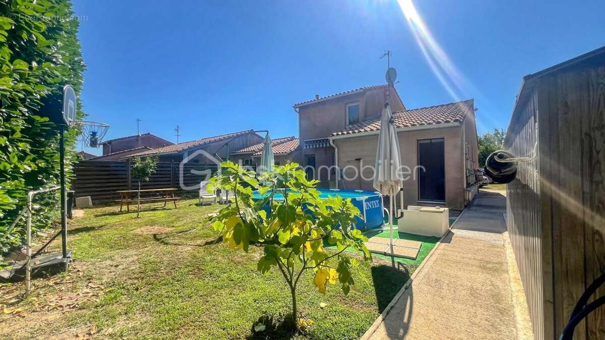 Cugnaux - t5 - grand jardin - au calme - double vitrage  - climatisation - sauna - photo 17