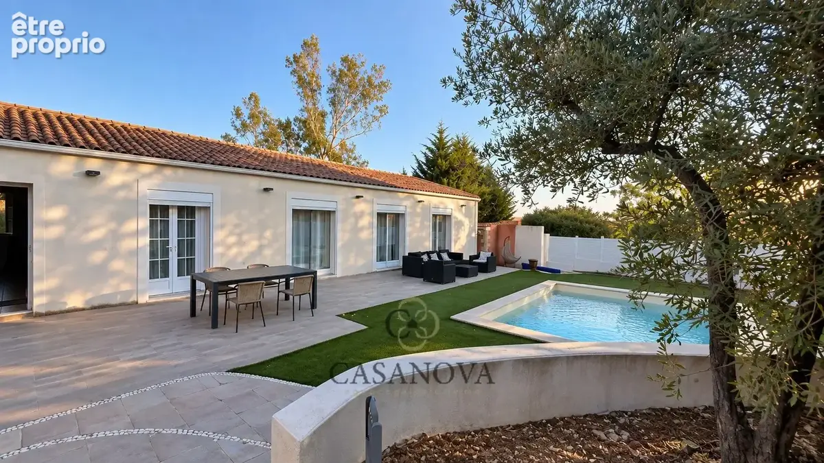 Saint-Gély-du-Fesc  Villa indépendante avec piscine, studio et vue Pic Saint-Loup - photo 2