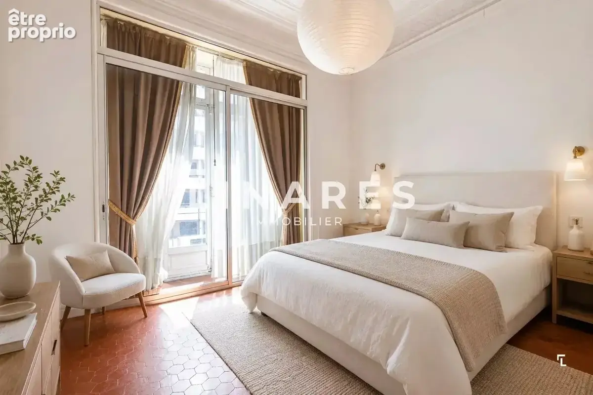 LE CHARME INTEMPOREL - Appartement T6 de 211m2 - Terrasse/Balcons - 2 Caves - Chambre de bonne + Box (en sus) - 13008 - photo 15