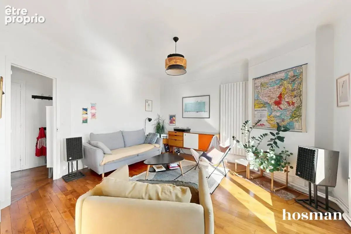 Coup de coeur - 4 pièces de 86m² - 130m2 au sol - Dernier étage - entièrement rénové - rue Carnot, Montreuil - photo 3