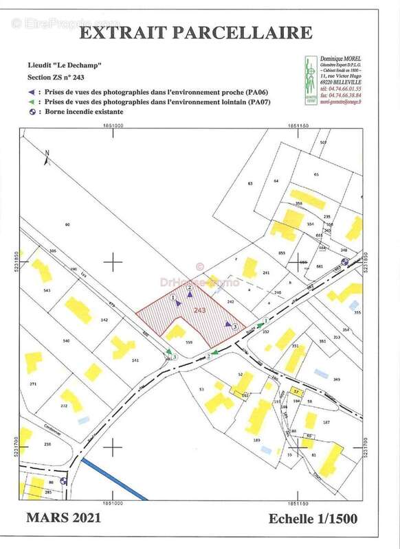 Terrain à SAINT-CYR-SUR-MENTHON