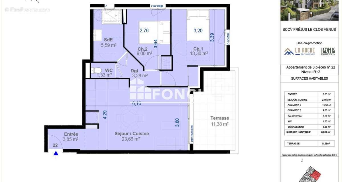 Appartement à FREJUS