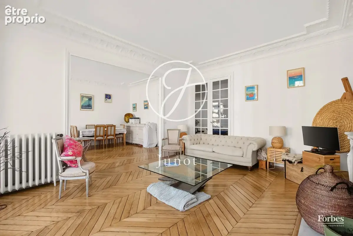 Paris 16e - HENRI MARTIN / FLANDRIN - Appartement familial et de réception - 6 pièces - 173,75m² Carrez - 4 chambres - Balcon fi - photo 8