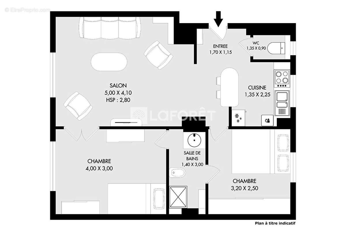 Appartement à PARIS-15E