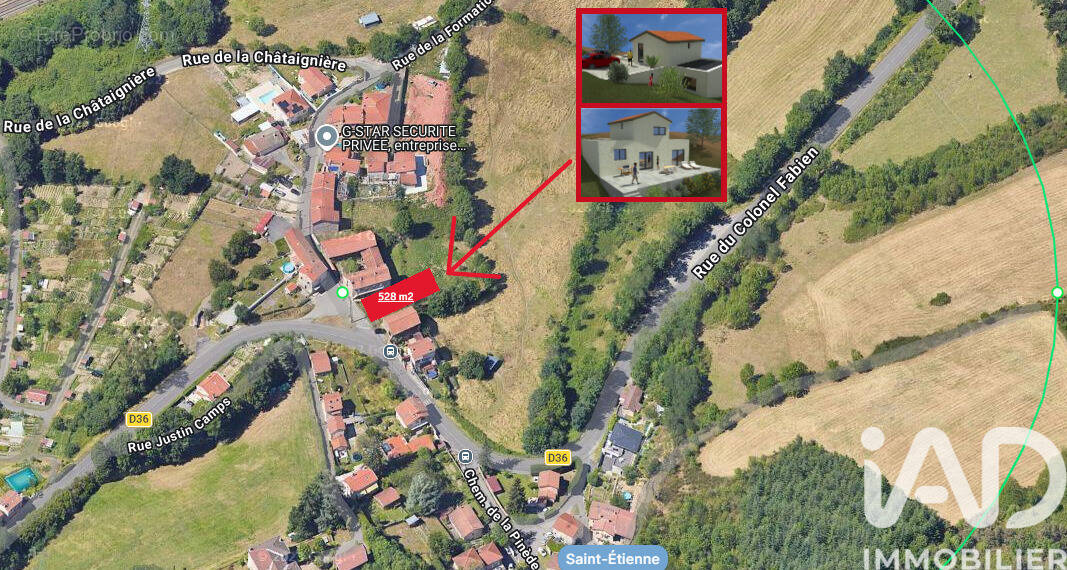 Photo 1 - Terrain à SAINT-ETIENNE