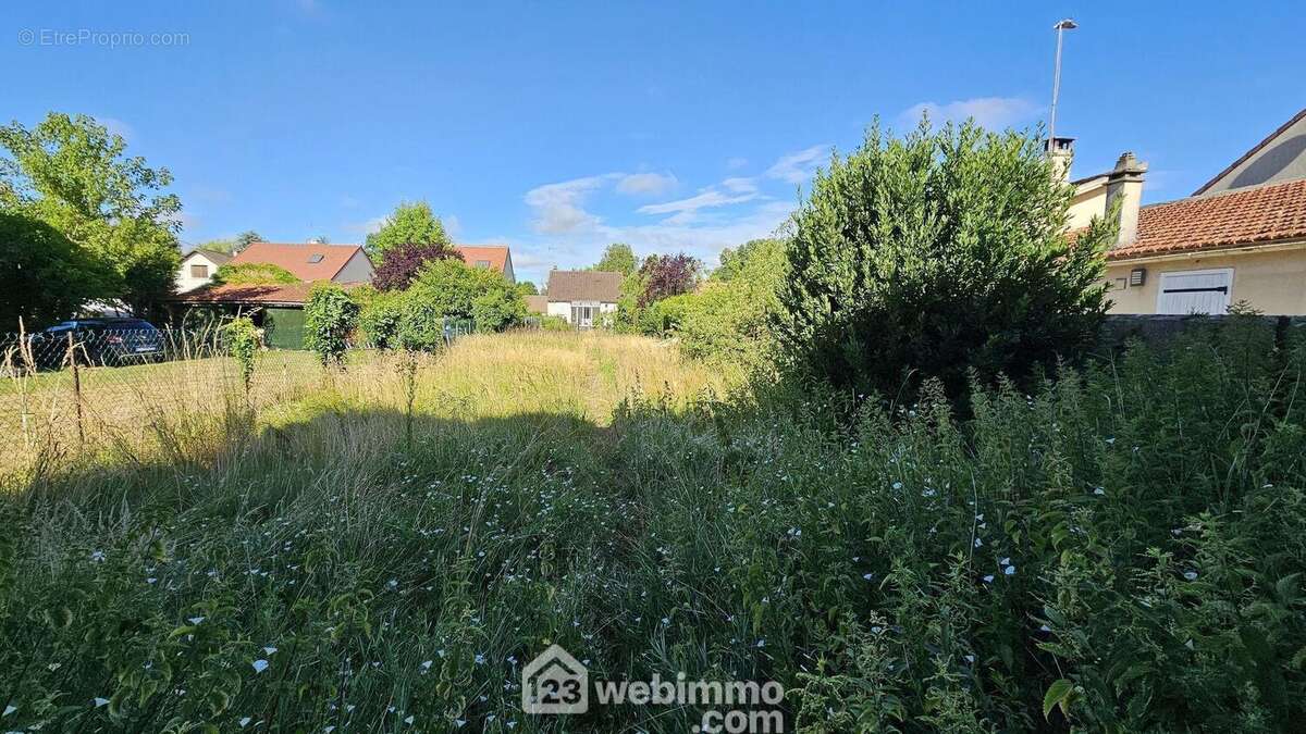 Un jardin plat. - Maison à MILLY-LA-FORET