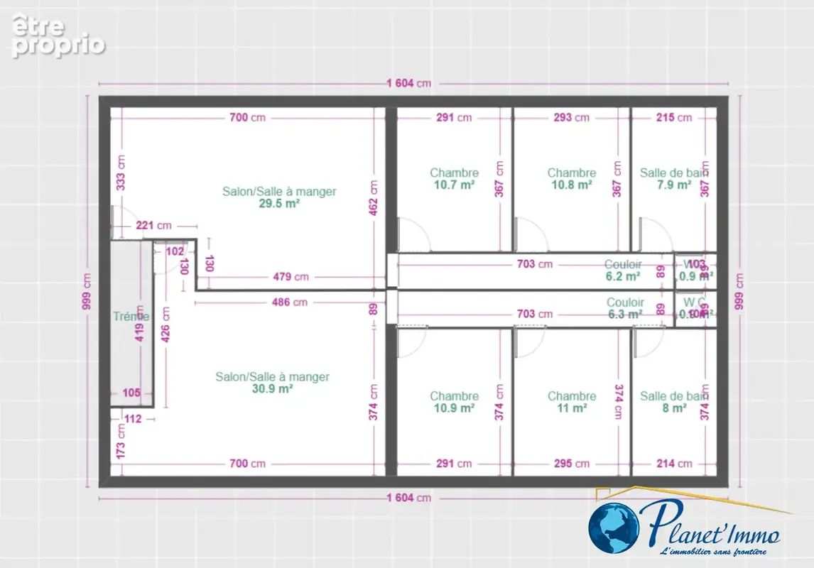 Sury le Comtal. Appartement Plateau de 132 m2. - photo 6
