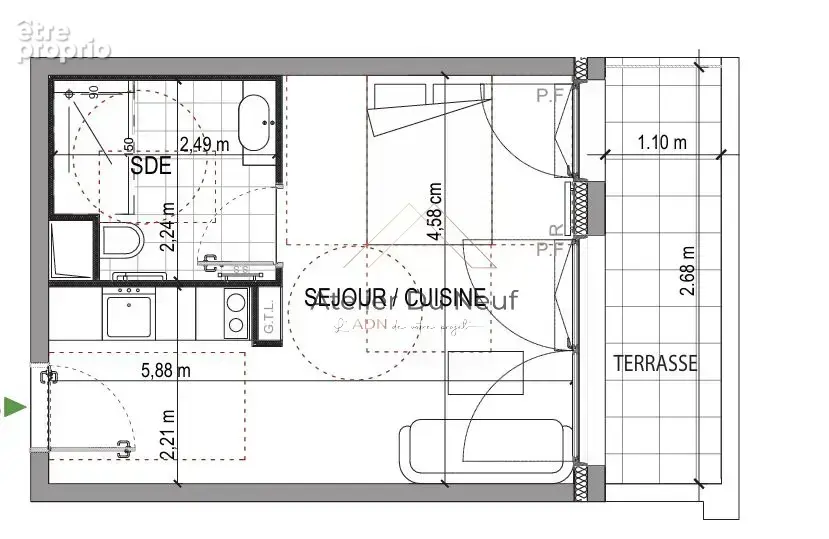 Studio en residence senior - photo 5