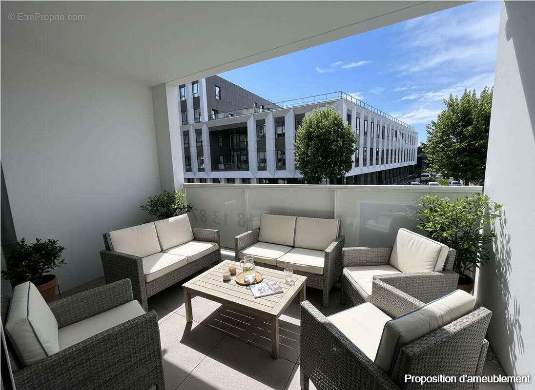 A vendre agence giboire saint malo appartement type 3 parking - photo 2
