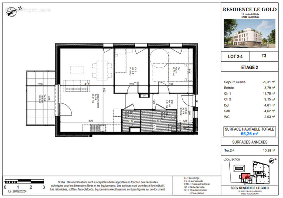 Appartement à HAGUENAU