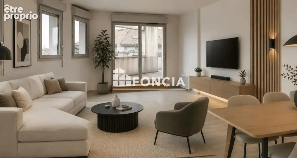 Toulouse - croix daurade - t4 80.70 m² - terrasse 31 m² - garage et parking - photo 3
