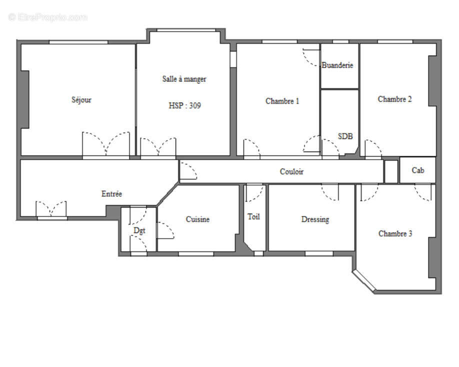 Appartement à PARIS-4E