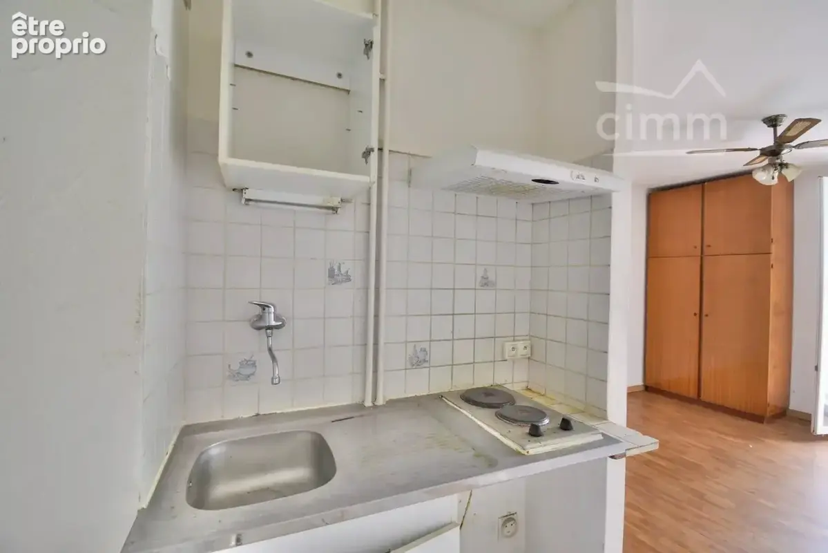 Vente - studio a renover avec balcon - 66000 - perpignan - region occitanie - pyrennees orientales - photo 6