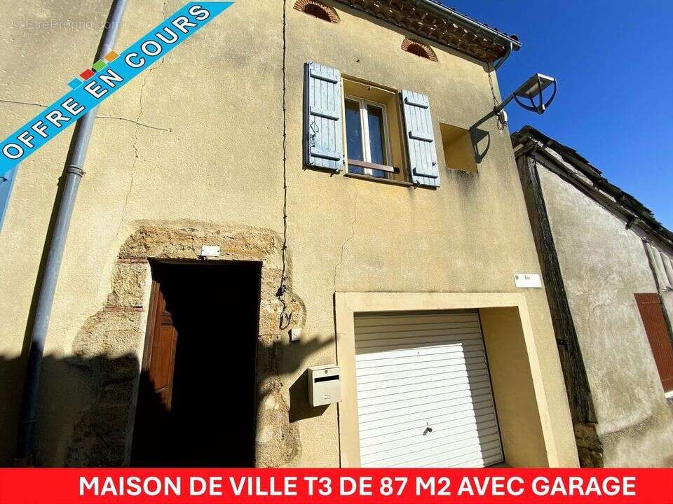 #maison #t3 #garage #gers #pascher #cazaubon  - Maison à CAZAUBON