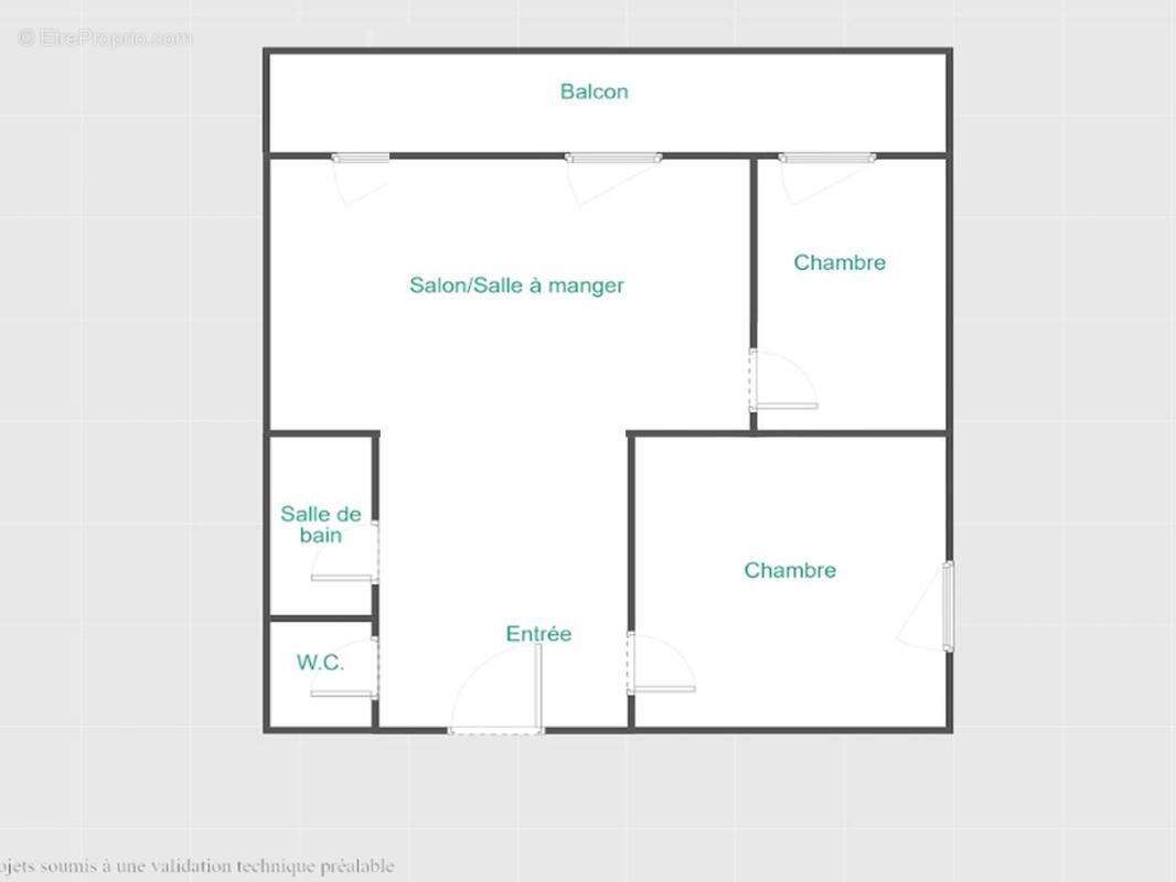 Appartement à MARSEILLE-6E