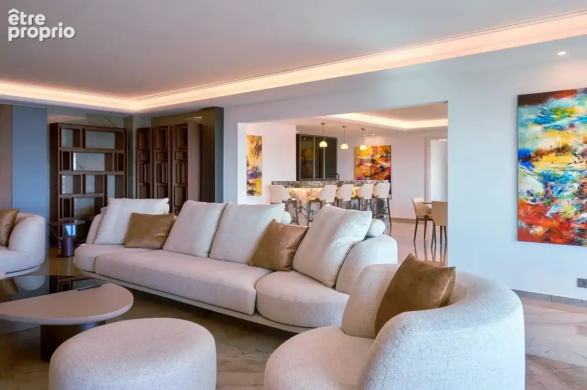 Cannes croisette – appartement d’exception 5 chambres – vue mer panoramique - photo 18