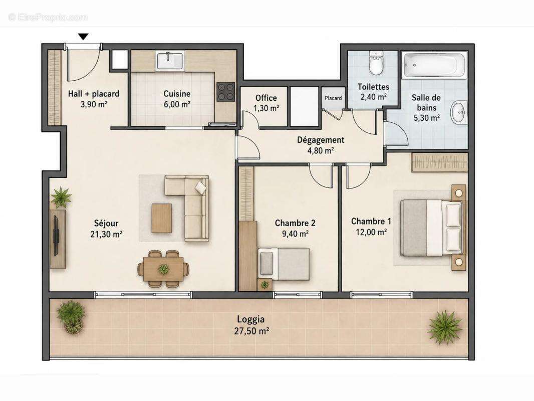 Appartement à MONTPELLIER