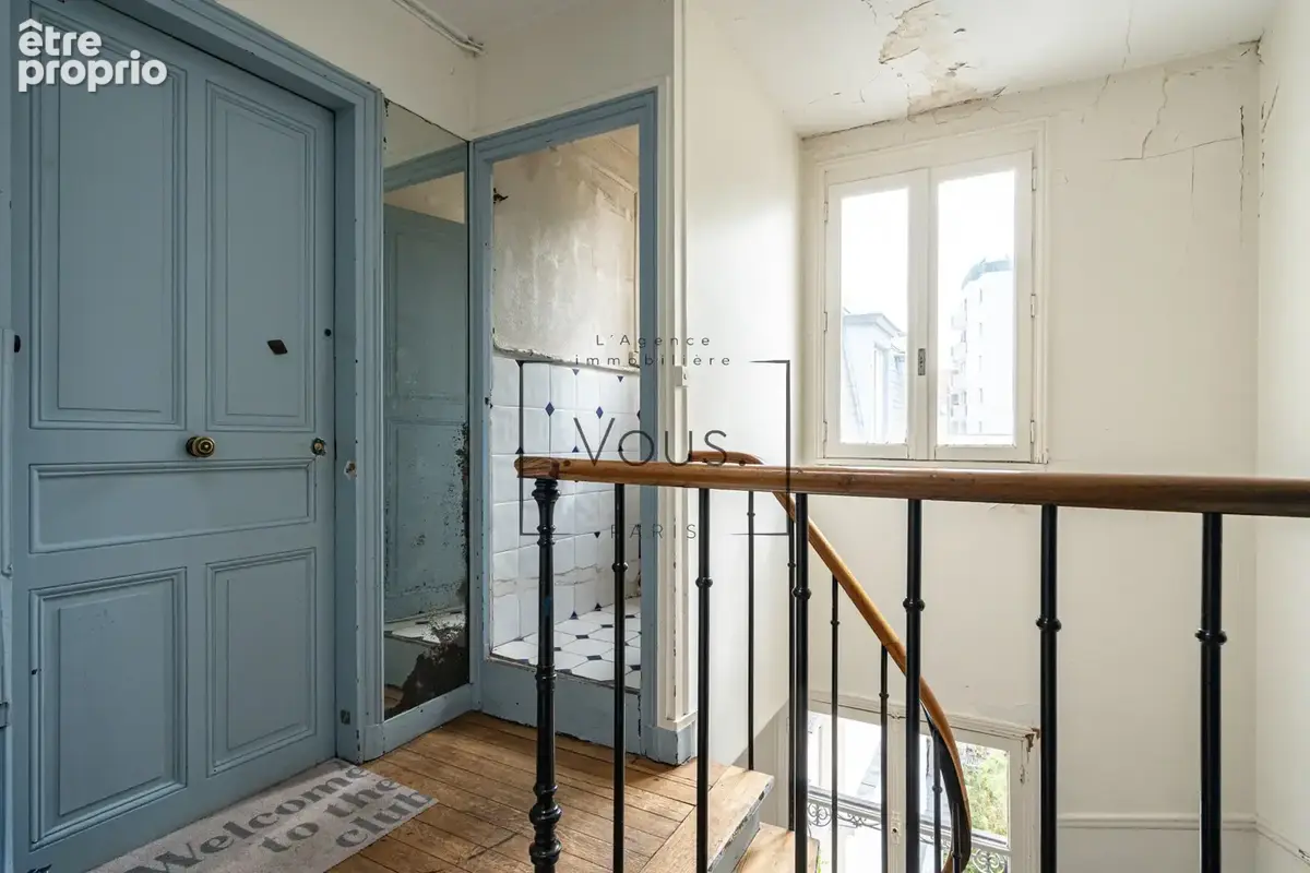 Deux pièces traversant à fort potentiel, à rénover (Paris XIVe) - photo 9