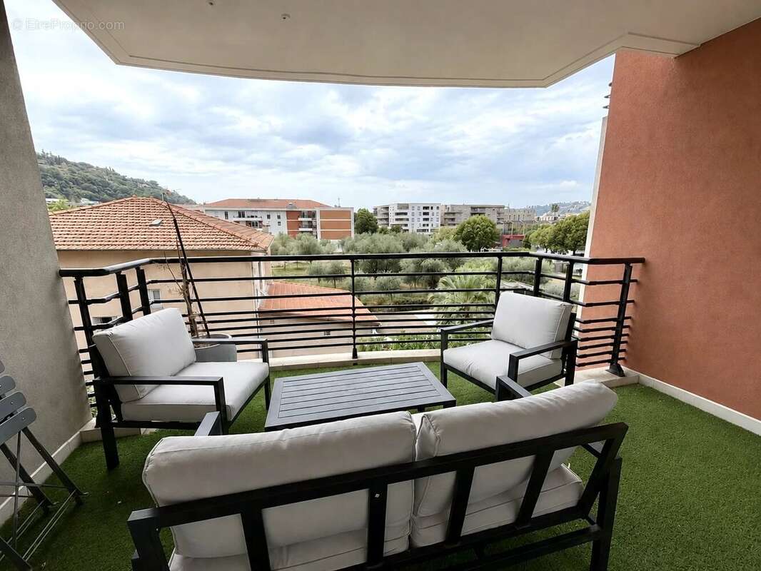Nice – saint-isidore  t3 avec terrasse, balcon et garage - photo 4