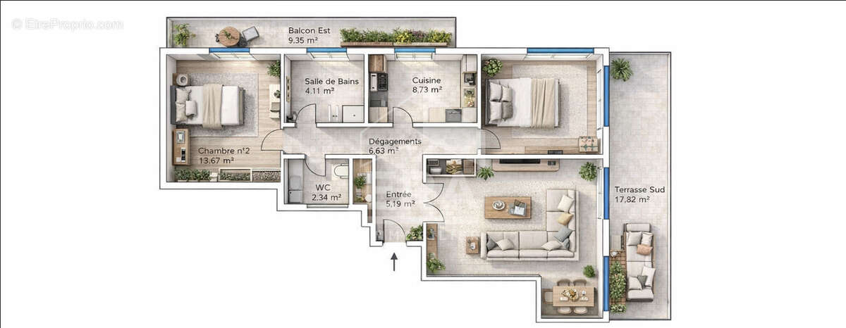 Appartement à CANNES