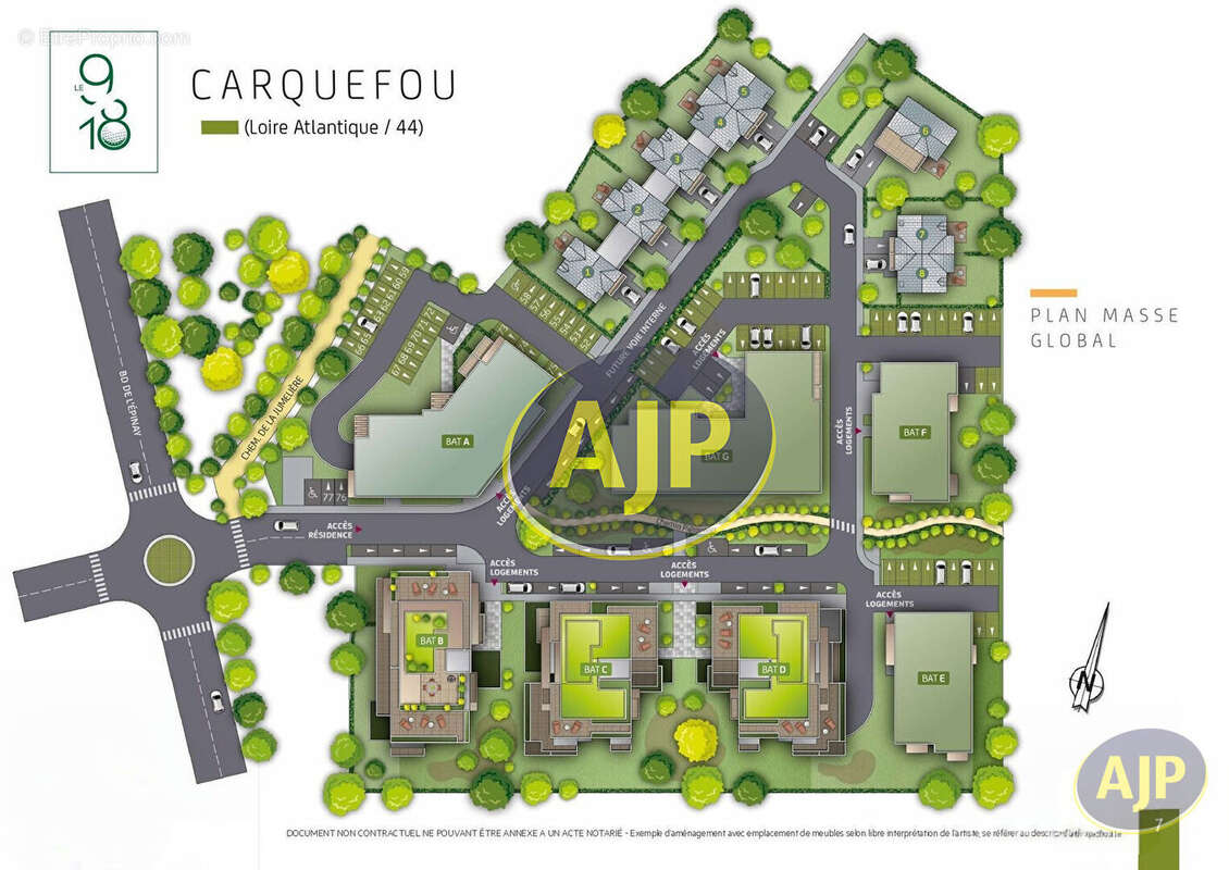 Appartement à CARQUEFOU