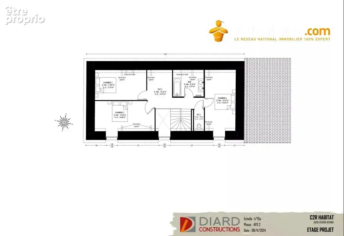 Maison 6 pieces 125m2 Cesson Sévigné - photo 6